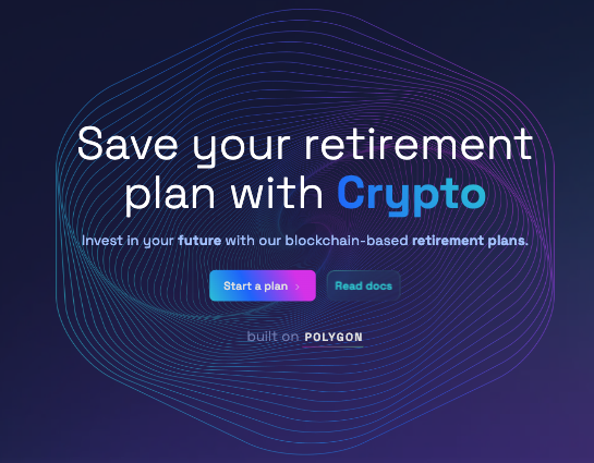 crypto retirement plan image
